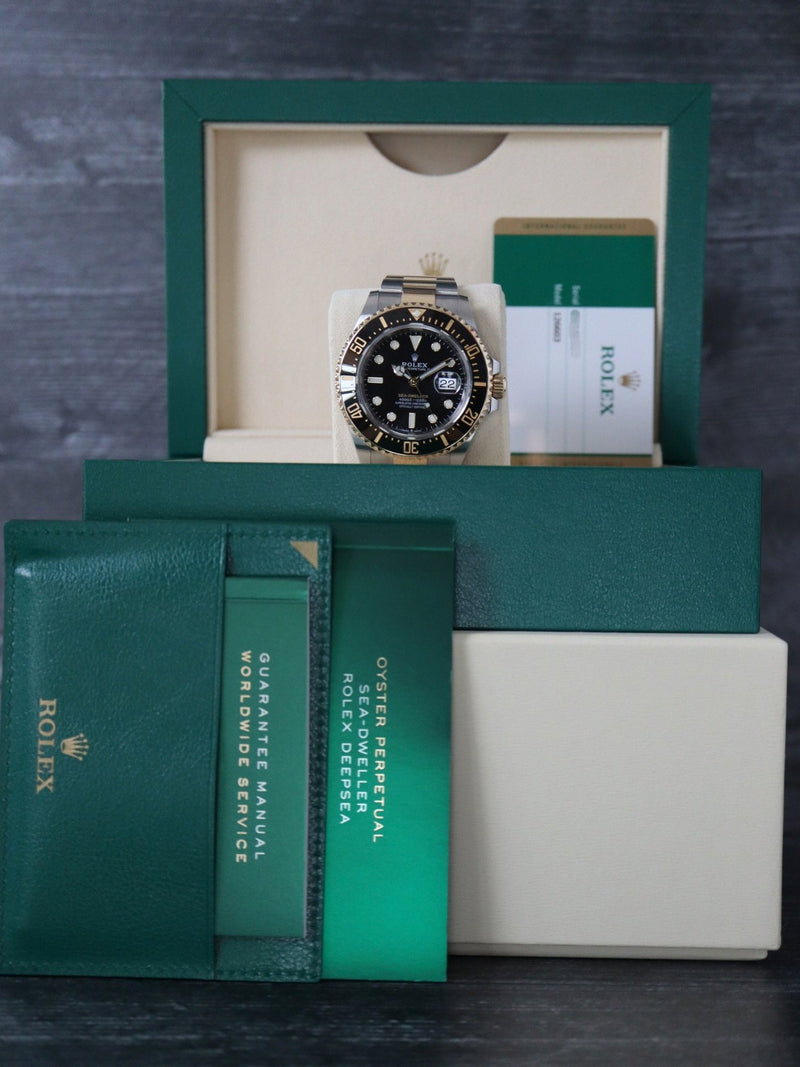 40344: Rolex Sea-Dweller, Ref. 126603, Box and Card 2019