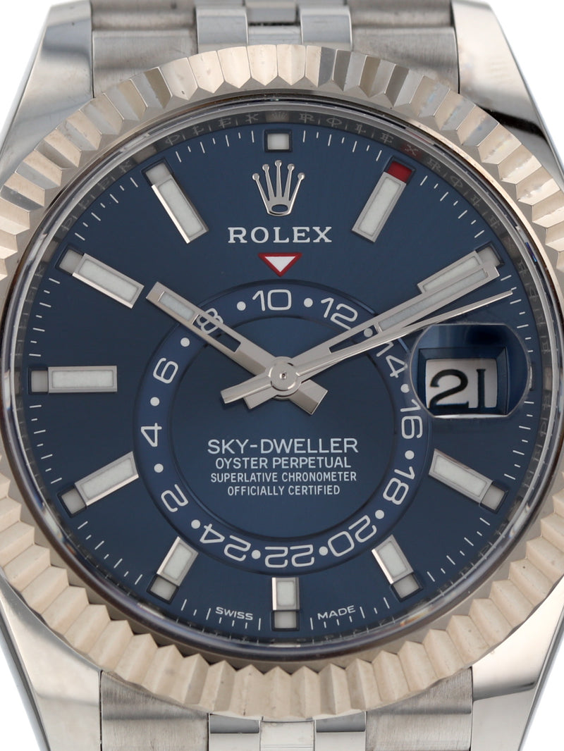 40348: Rolex Sky-Dweller, Ref. 326934, Box and 2022 Card