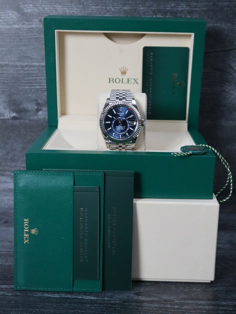 40348: Rolex Sky-Dweller, Ref. 326934, Box and 2022 Card