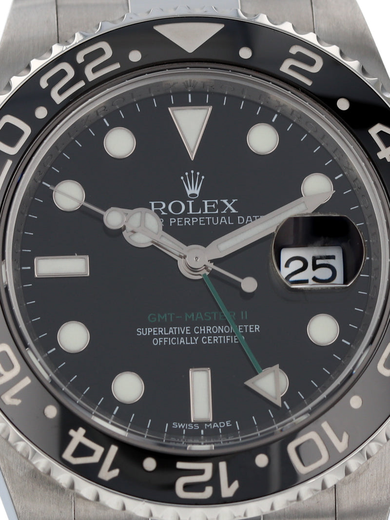 40361: Rolex GMT-Master II, Ref. 116710LN, Circa 2008