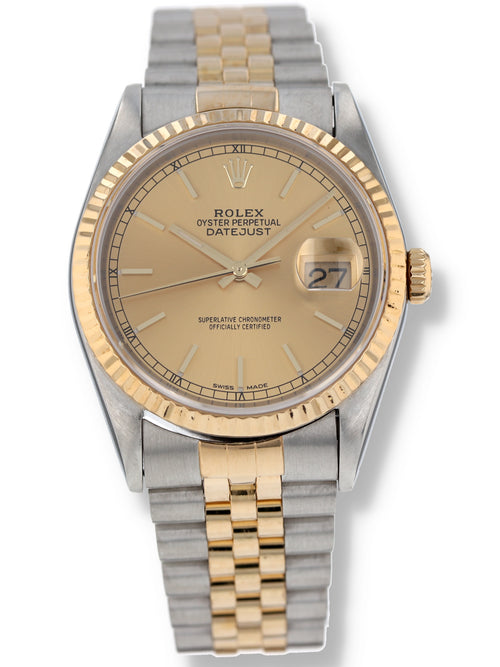 40359: Rolex Datejust 36, Ref. 16233, Circa 1991