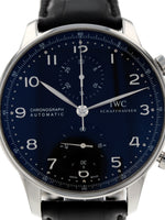 40362: IWC Portugieser Chronograph, Ref. IW371447, 2018 Card