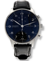 40362: IWC Portugieser Chronograph, Ref. IW371447, 2018 Card