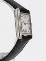 (On Hold) 40363: Cartier Ladies Tank Must Solarbeat, WSTA0060, Warranty to 2031