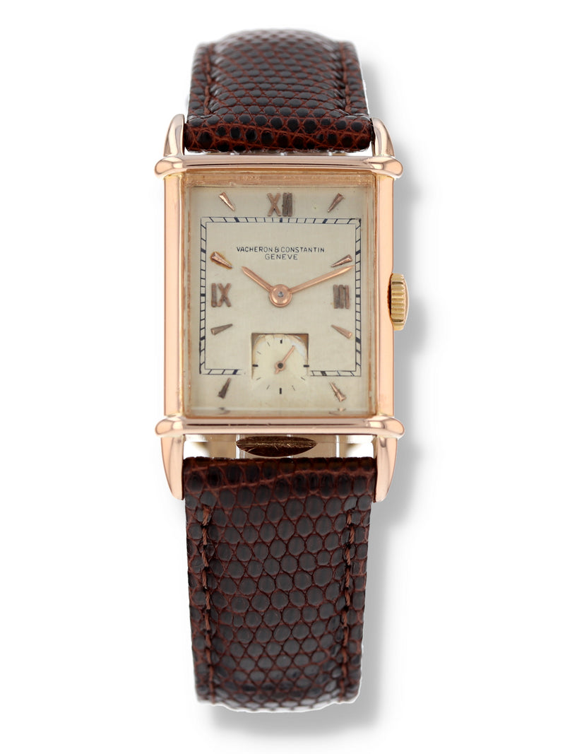 40365: Vacheron Constantin 18k Rose Gold Vintage watch, Circa 1940's