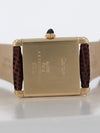 40366: Cartier 18k Vintage Tank, Paris Case, Manual