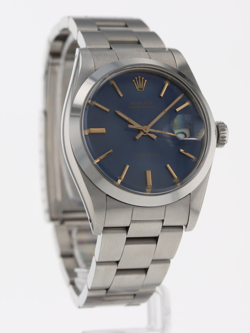 40375: Rolex Vintage OysterDate, Manual, Ref. 6694, Circa 1984