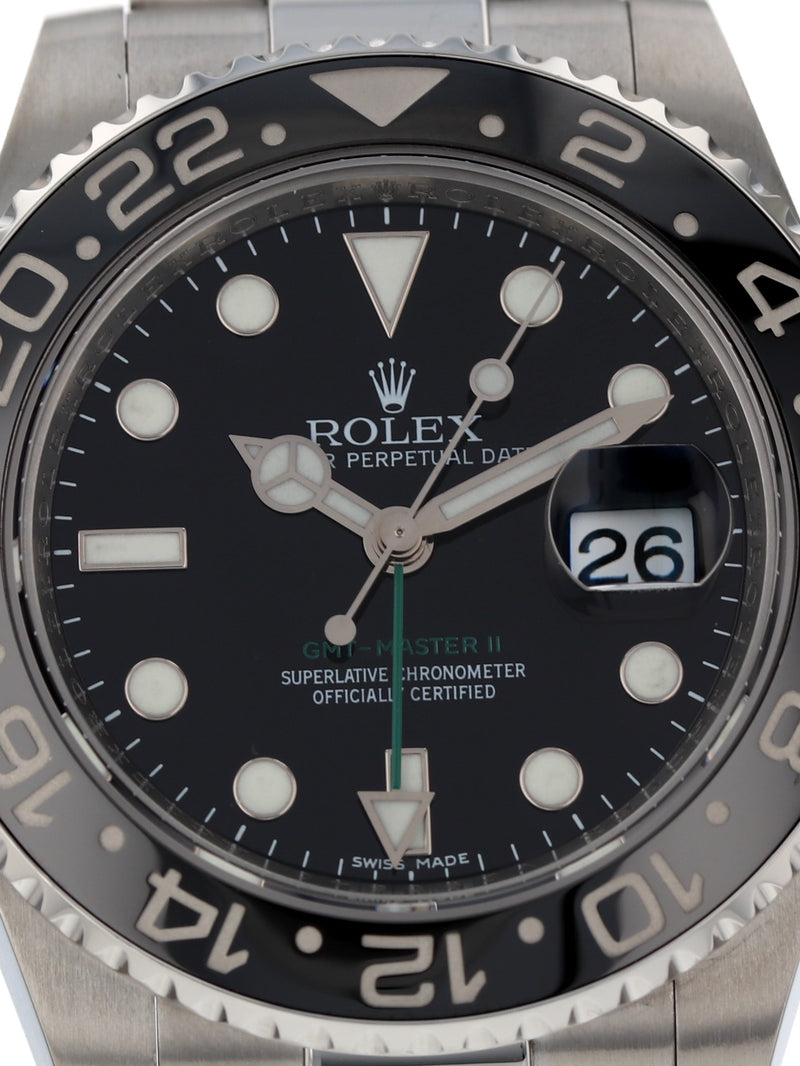 40378: Rolex GMT-Master II, Ref. 116710LN, Circa 2008