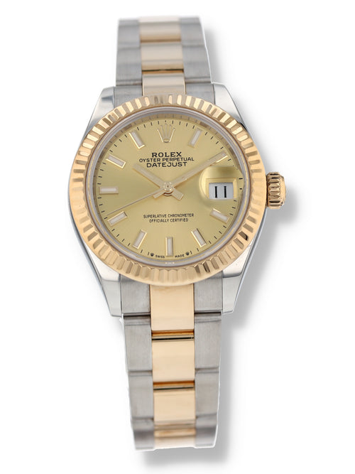 40380: Rolex Ladies Datejust 28, Ref. 279173, Box and 2023 Card