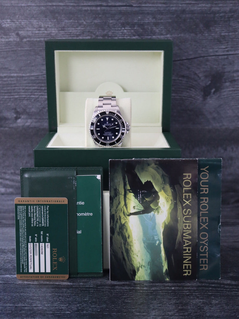 40385: Rolex Submariner "No Date", Ref. 14060M, Box and 2007 Card