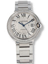 40386: Cartier Ballon Bleu, Ref. W4BB0024, Size 36mm, Custom Diamond Bezel