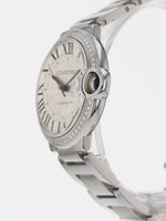 40386: Cartier Ballon Bleu, Ref. W4BB0024, Size 36mm, Custom Diamond Bezel