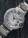 40386: Cartier Ballon Bleu, Ref. W4BB0024, Size 36mm, Custom Diamond Bezel