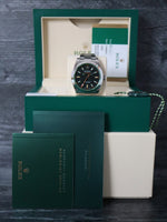 40389: Rolex Milgauss, Ref. 116400GV, Box and 2017 Card LIKE NEW