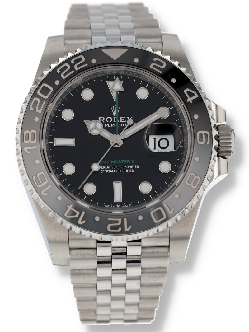 40406: Rolex GMT-Master II "Bruce Wayne", Ref. 126710GRNR, 2024 Full Set UNWORN