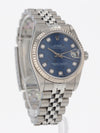 40407: Rolex Ladies Mid-Size Datejust 31, Ref. 78274 Sodalite Diamond Dial, Box and Papers 2004