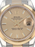 40408: Rolex ladies Datejust, Ref. 179163, 2007 Full Set