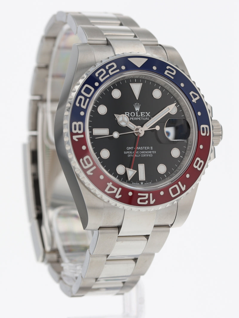 40414: Rolex GMT-Master II "Pepsi", Ref. 126710BLRO, 2023 Full Set UNWORN