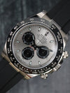 40415: Rolex 18k White Gold "Ghost" Daytona, Ref. 116519LN, 2023 Full Set UNWORN