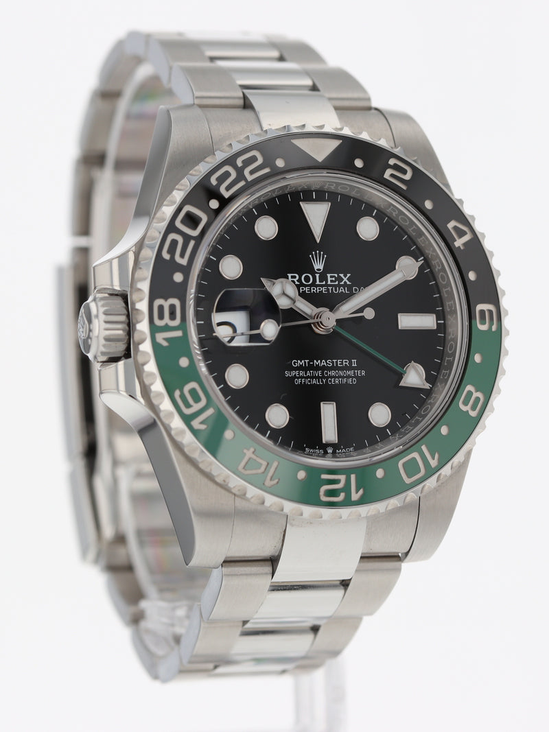 40417: Rolex GMT-Master II "Sprite", Ref. 126720VTNR, 2022 Full Set LIKE NEW