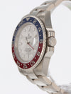 40421: Rolex 18k White Gold GMT-Master II "Pepsi", Meteorite Dial, 2023 Full Set LIKE NEW