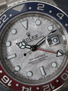 40421: Rolex 18k White Gold GMT-Master II "Pepsi", Meteorite Dial, 2023 Full Set LIKE NEW