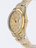 40427: Rolex Vintage Steel and Gold Plated Date, Ref. 1550, Circa 1979