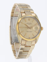 40427: Rolex Vintage Steel and Gold Plated Date, Ref. 1550, Circa 1979