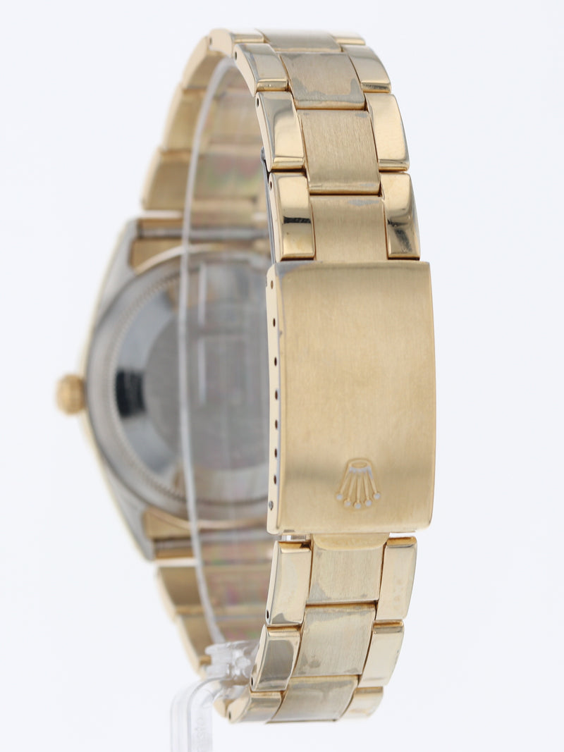 40427: Rolex Vintage Steel and Gold Plated Date, Ref. 1550, Circa 1979