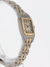 40439: Cartier Stainless Steel and 18k Yellow Gold Ladies Small Panther, Quartz