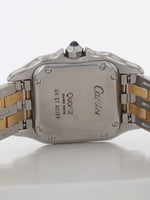 40439: Cartier Stainless Steel and 18k Yellow Gold Ladies Small Panther, Quartz