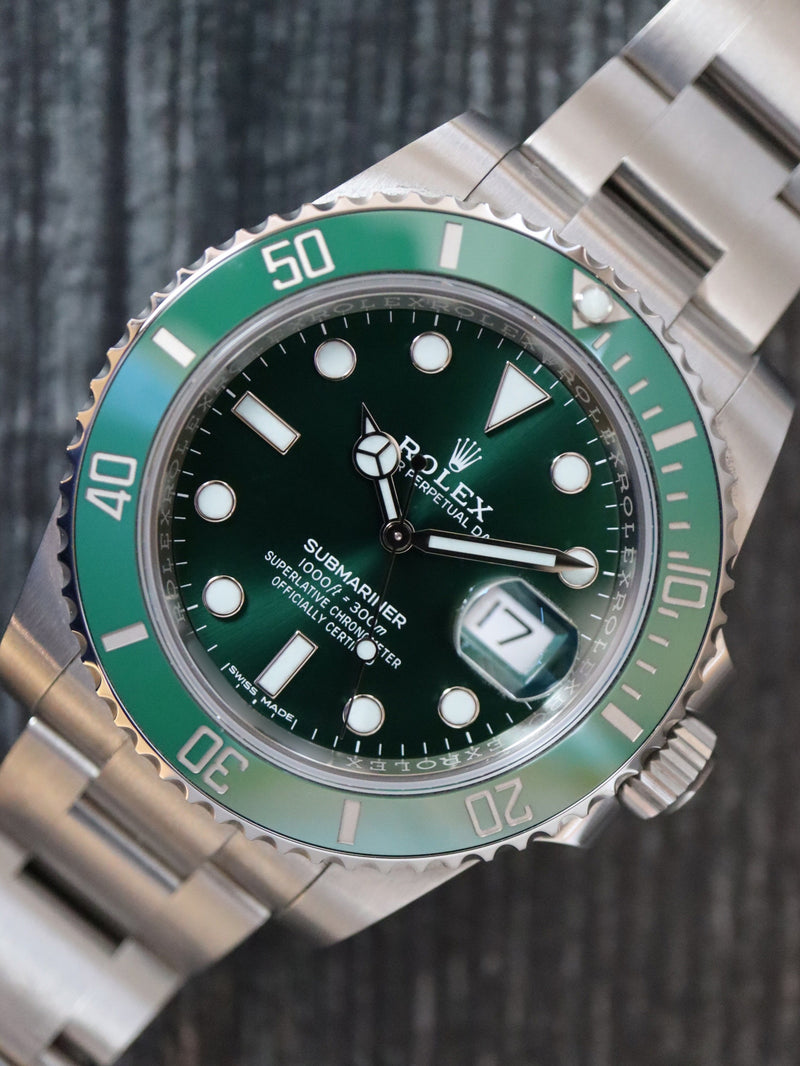 40442: Rolex Submariner "Hulk", Ref. 116610LV, 2019 Full Set