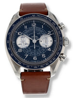 40448: Omega Speedmaster Chronoscope, Ref. 329.32.43.51.03.001 , Box and Cards Circa 2021