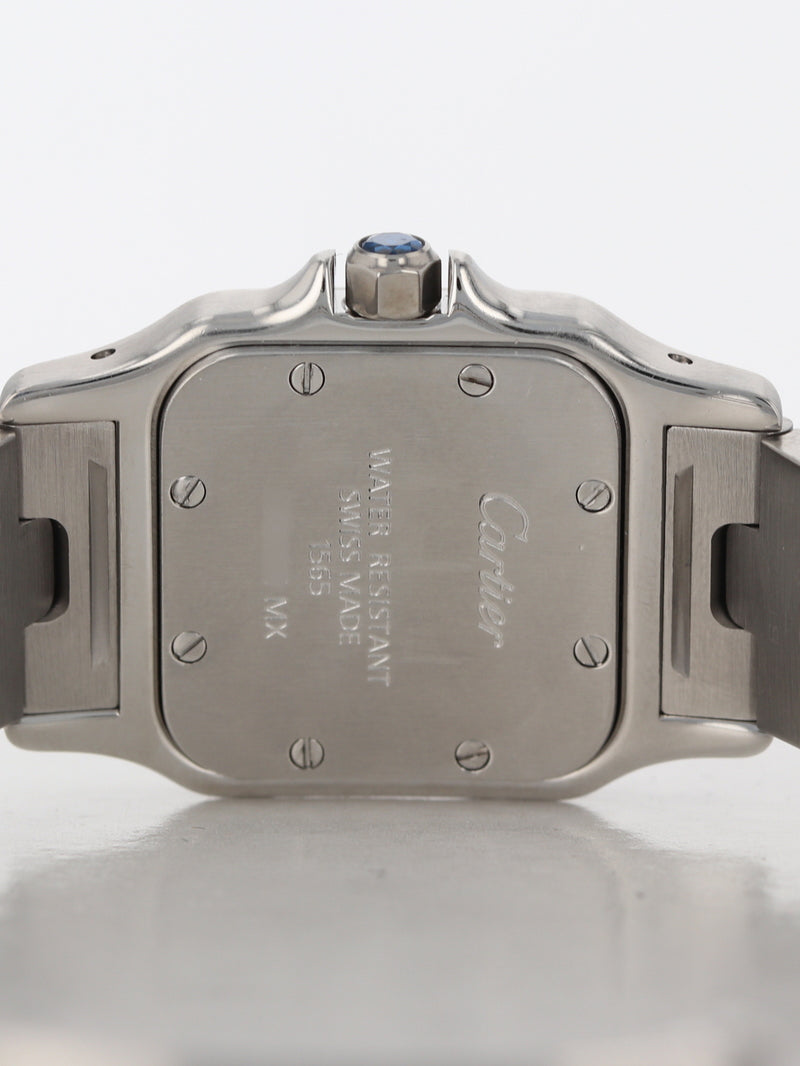 40449: Cartier Ladies Small Santos Galbee, Quartz, Ref. W20056D6/1565