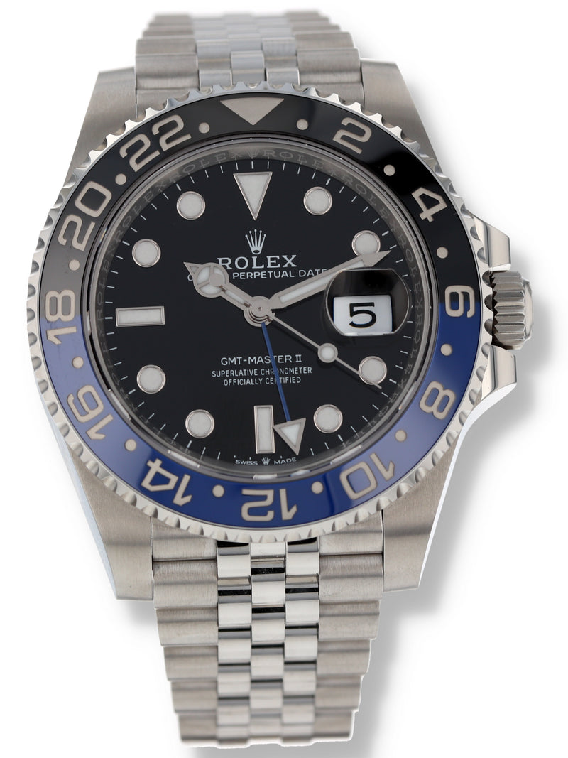 40457: Rolex GMT-Master II "Batgirl", Ref. 126710BLNR, 2024 Full Set UNWORN