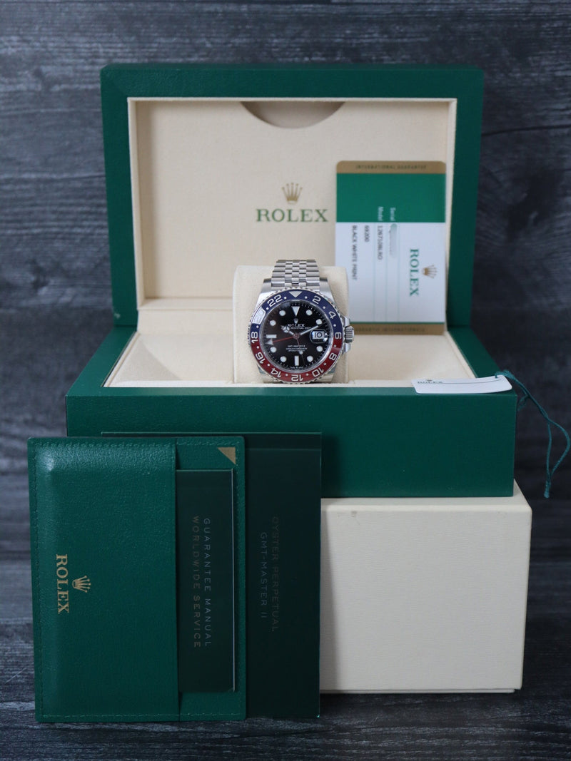 40463: Rolex GMT-Master II "Pepsi", Ref. 126710BLRO, 2019 Full Set