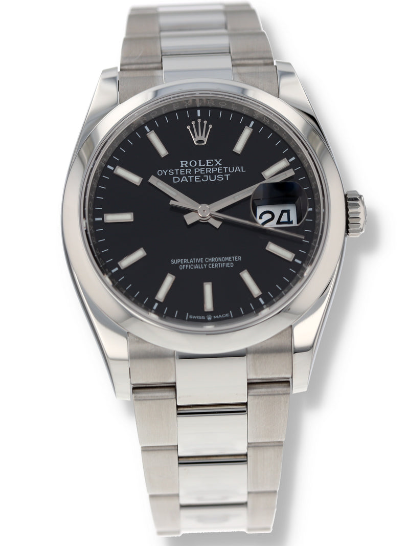 40467: Rolex Datejust 36, Ref. 126200, 2023 Full Set