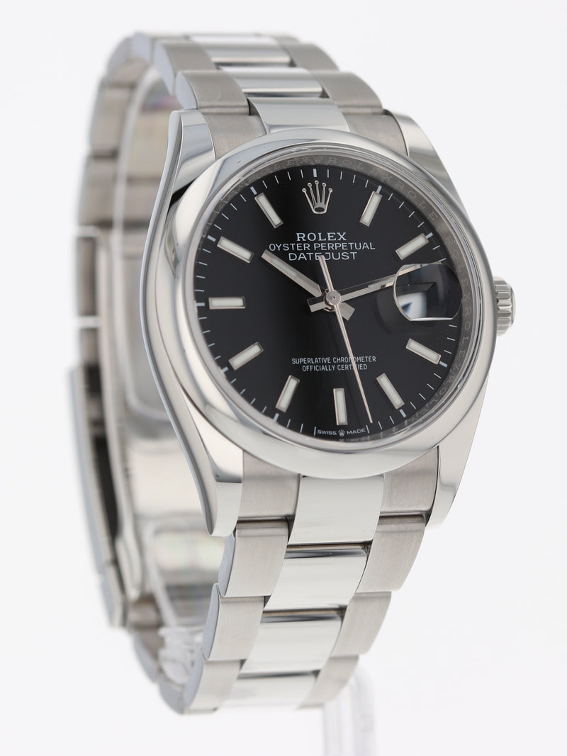 40467: Rolex Datejust 36, Ref. 126200, 2023 Full Set