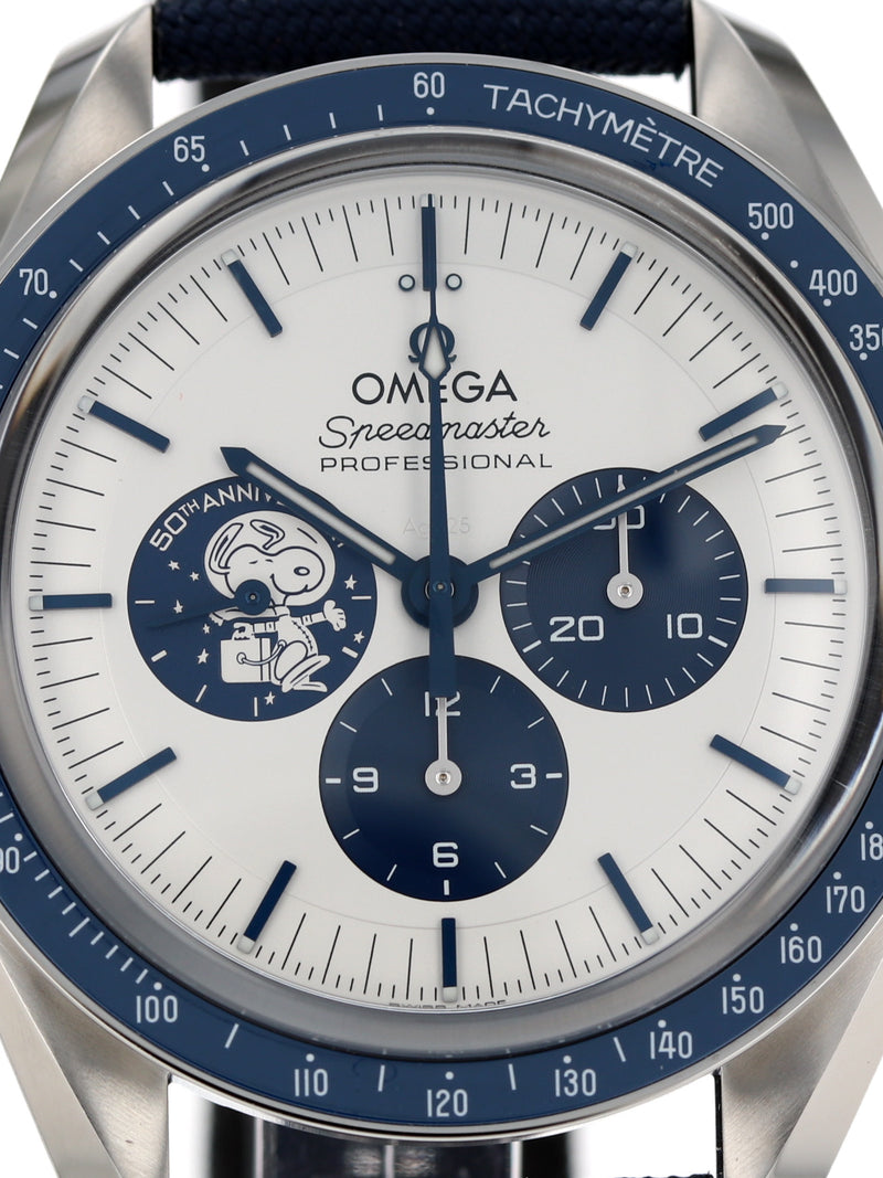 40470: Omega Speedmaster "Snoopy", Ref. 310.32.42.50.02.001, 2024 Full Set UNWORN