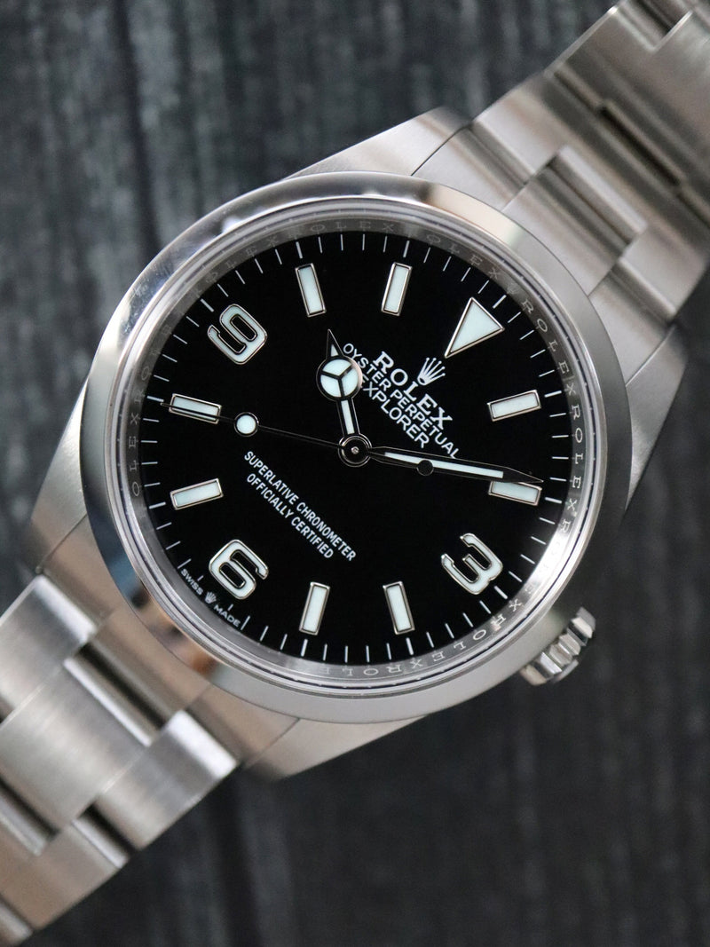 40476: Rolex Explorer 36, Ref. 124270, 2022 Full Set