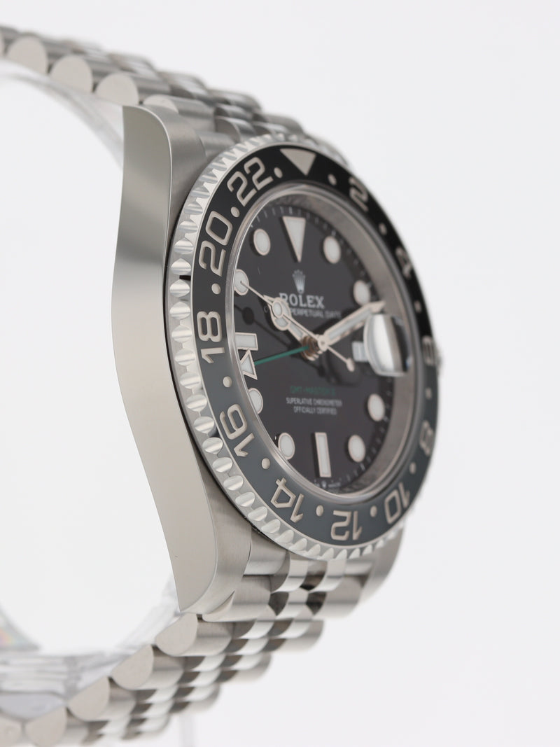 40480: Rolex GMT-Master II, "Bruce Wayne", Ref. 126710GRNR, 2024 Full Set UNWORN