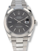 40483: Rolex Datejust 41, Ref. 126300, 2019 Full Set