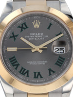 40484: Rolex Datejust 41, Ref. 126303, Wimbledon Dial, 2023 Full Set