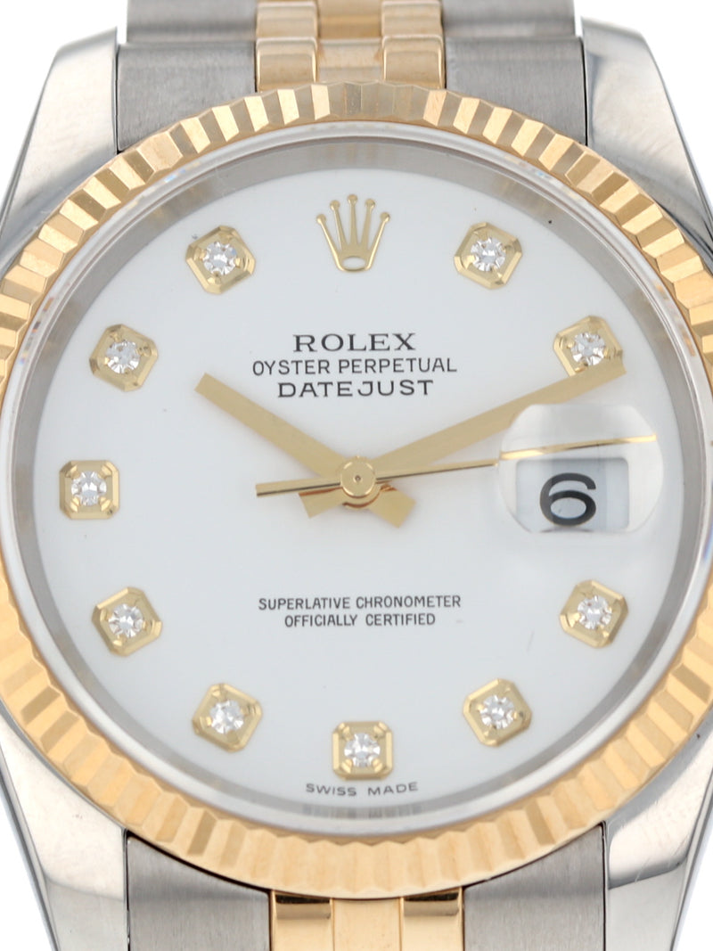 40485: Rolex Datejust 36, Ref. 116233, Circa 2005