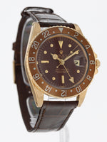 40488: Rolex 18k Yellow Gold Vintage GMT-Master, Ref. 1675, Circa 1972