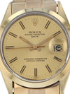 40497: Rolex Gold Plated Date, Ref. 1550, Circa 1978