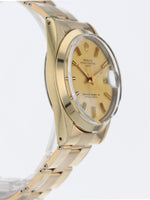 40497: Rolex Gold Plated Date, Ref. 1550, Circa 1978