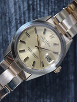 40497: Rolex Gold Plated Date, Ref. 1550, Circa 1978