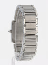 40500: Cartier Stainless Steel Small Ladies Tank Francaise, Quartz, Ref 2384