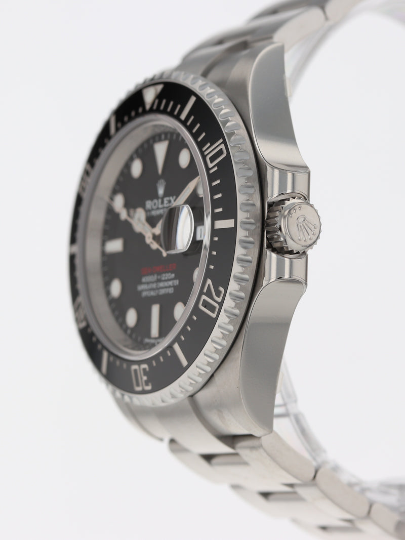 40503: Rolex Red Anniversary Sea-Dweller, Ref. 126600, Box and 2018 Card, New Old Stock FULL STICKERS